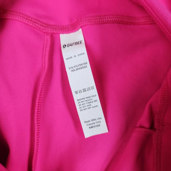 G4Free Women's Stretchy Pink Cropped Pants Size XXL - Picture 8 of 9